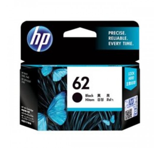 HP - C2P04AA (62) 黑色原裝墨盒
