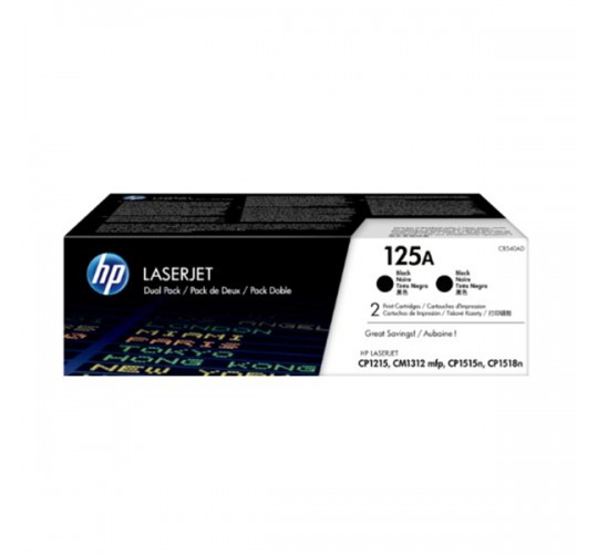 HP - CB540AD 黑色原裝碳粉盒