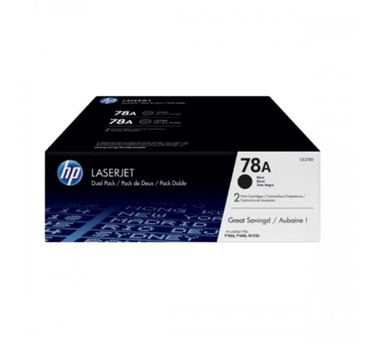 HP - CE278AD 黑色原裝碳粉盒