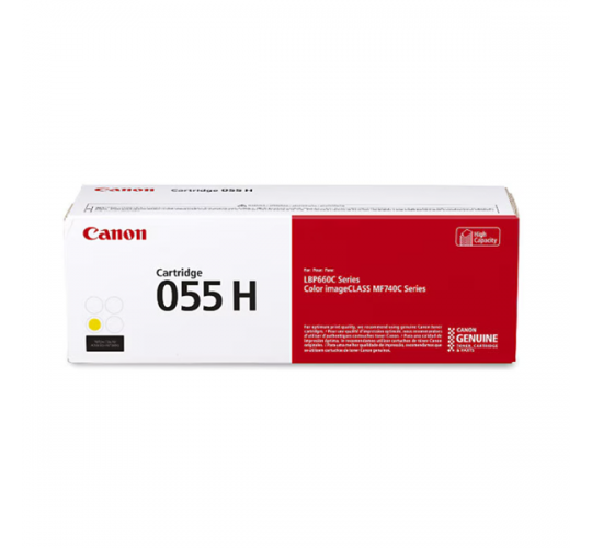 Canon - Cartridge 055Y / CRG055Y 黃色原裝碳粉盒