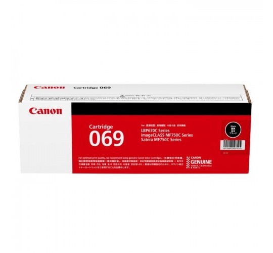 Canon - Cartridge 069BK / CRG069BK 黑色原裝碳粉盒
