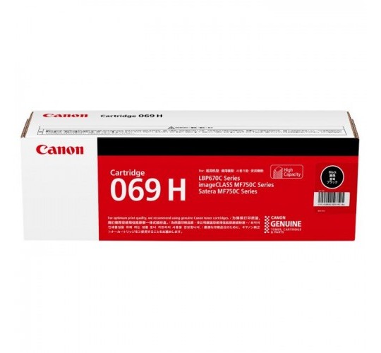 Canon - Cartridge 069HBK / CRG069HBK 黑色原裝碳粉盒