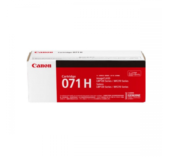 Canon - Cartridg 071H / CRG071H 黑色原裝碳粉盒