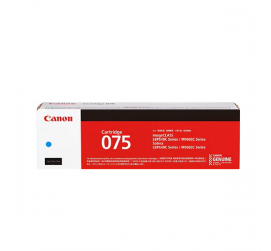 Canon - CRG075C 藍色原裝碳粉盒
