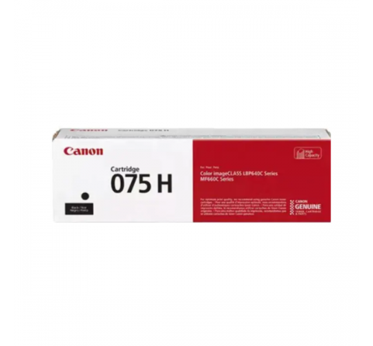 Canon - CRG075HBK 黑色原裝碳粉盒