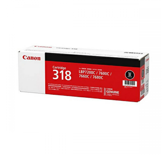 Canon - CRG318BK 黑色原裝碳粉盒