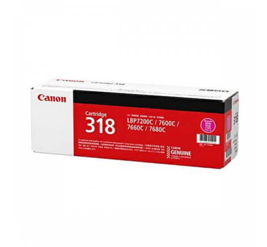 Canon - CRG318M 紅色原裝碳粉盒
