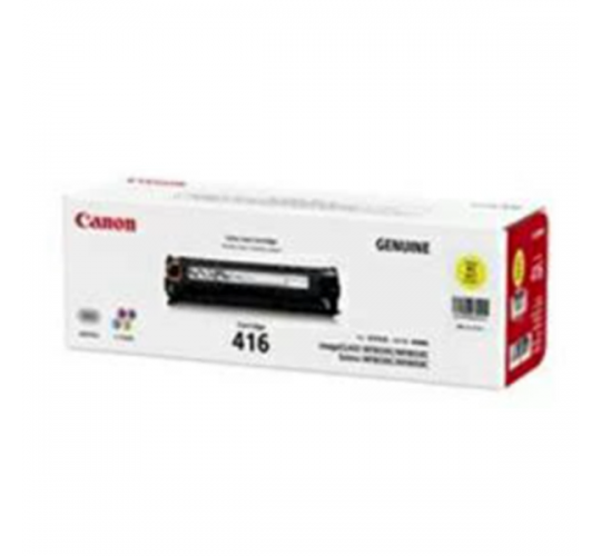 Canon - CRG416Y 黃色原裝碳粉盒