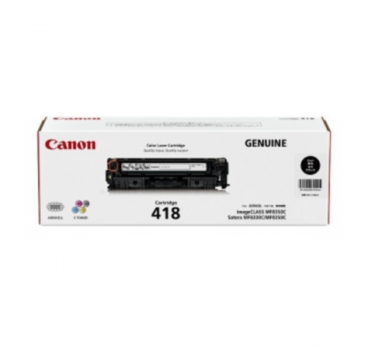 Canon - CRG418BK 黑色原裝碳粉盒