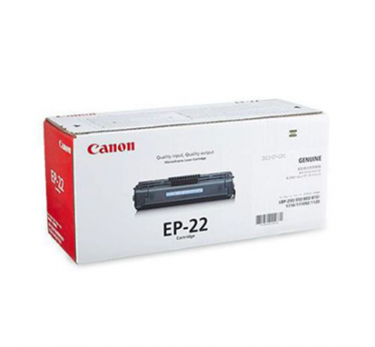 Canon - EP-22/ EP22 黑色原裝碳粉盒