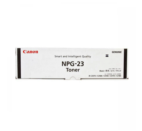 Canon - NPG23BK / 8640A001 黑色原裝碳粉盒