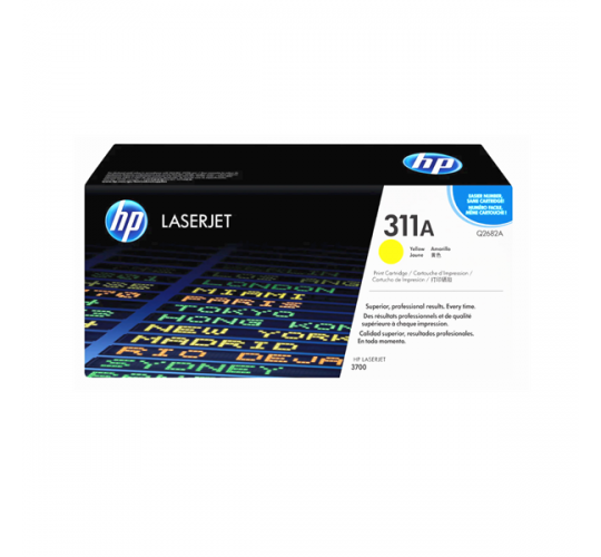 HP - Q2682A 黃色原裝碳粉盒