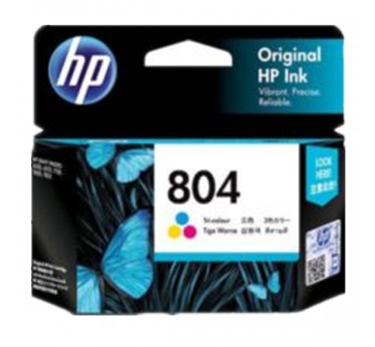 HP - T6N09AA(804) 彩色原裝墨盒