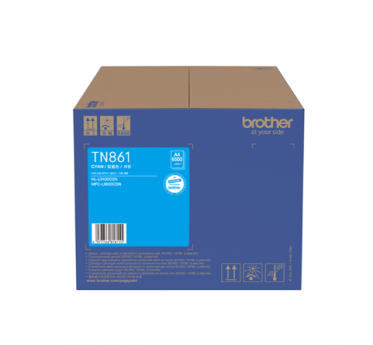 Brother - TN861C 藍色原裝碳粉盒 Brother - TN861C 藍色原裝碳粉盒