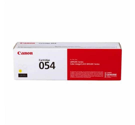 Canon - CRG054HY 黃色原裝碳粉盒